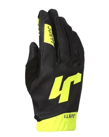 Мотокрос ръкавици Just1 J-Flex 2.0 Black/Yellow Fluo