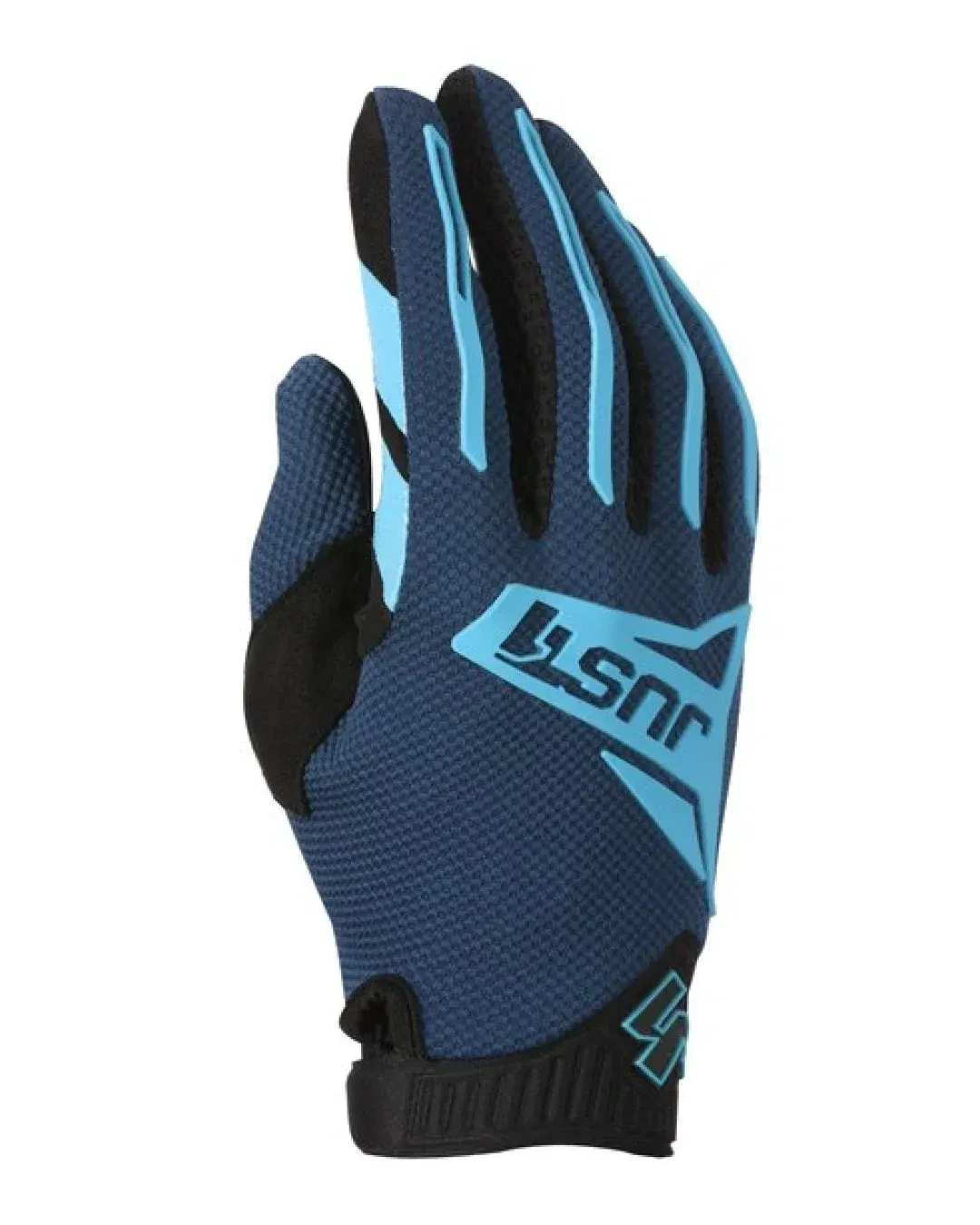 Мотокрос ръкавици Just1 J-Force 2.0 Navy Light Blue