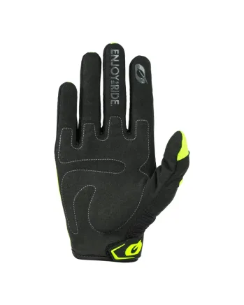 Mотокрос ръкавици O'NEAL ELEMENT RACEWEAR BLACK/NEON YELLOW V.24