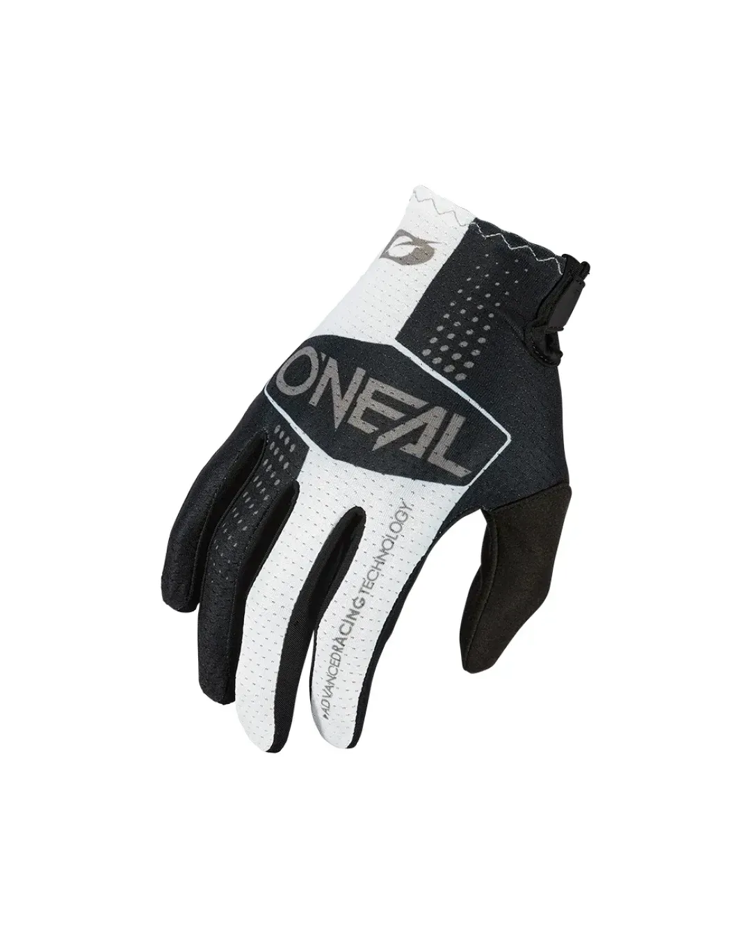 Мотокрос ръкавици O'NEAL MATRIX SPLIT BLACK/WHITE V.25