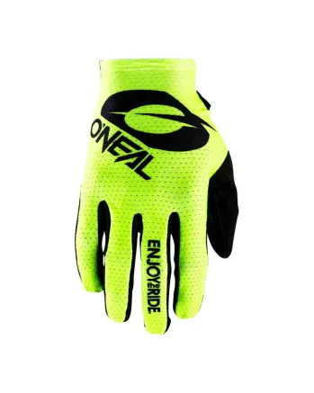 Мотокрос ръкавици O'NEAL MATRIX STACKED NEON YELLOW 2020