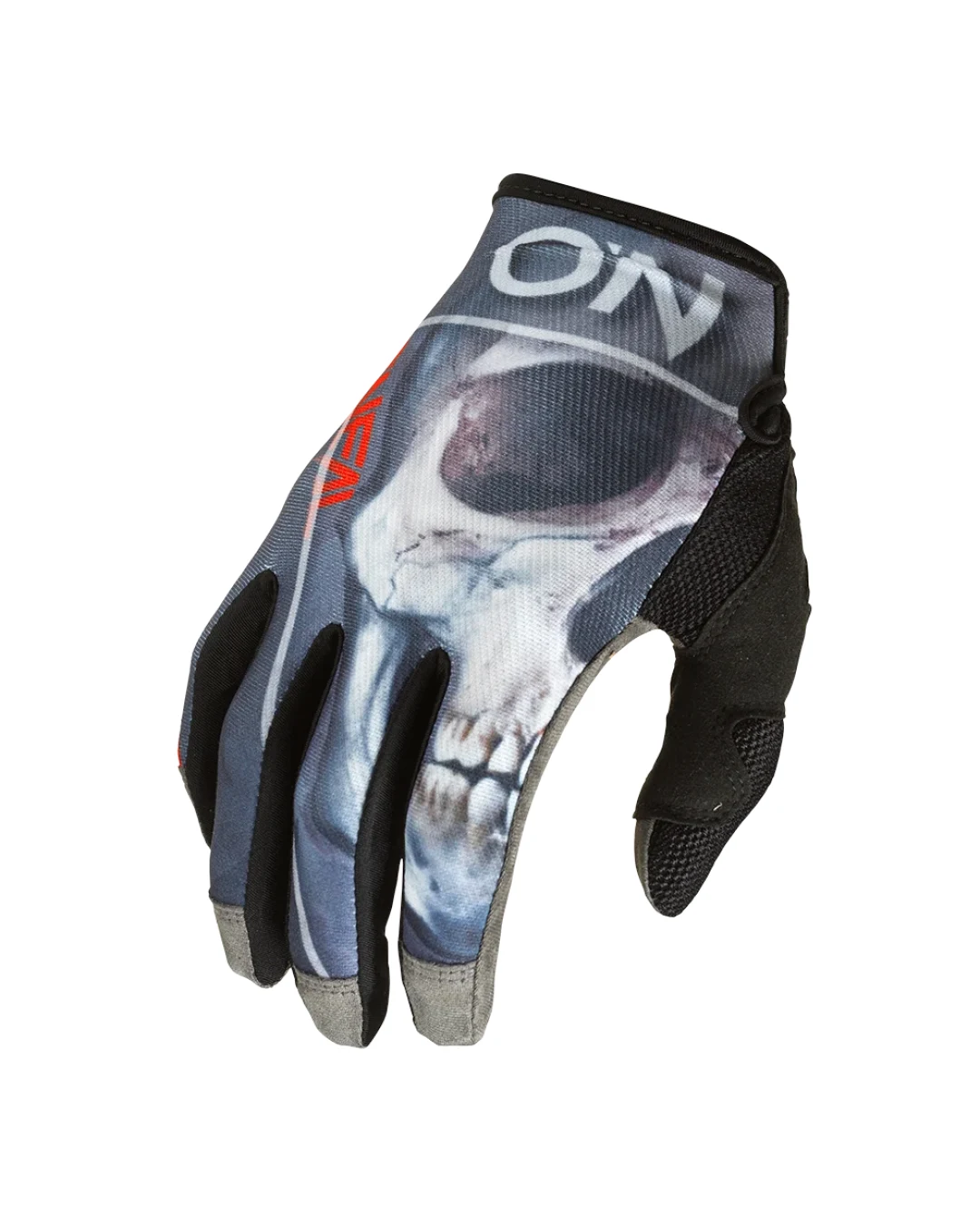 Мотокрос ръкавици O'NEAL MAYHEM BONES V.22 BLACK/RED
