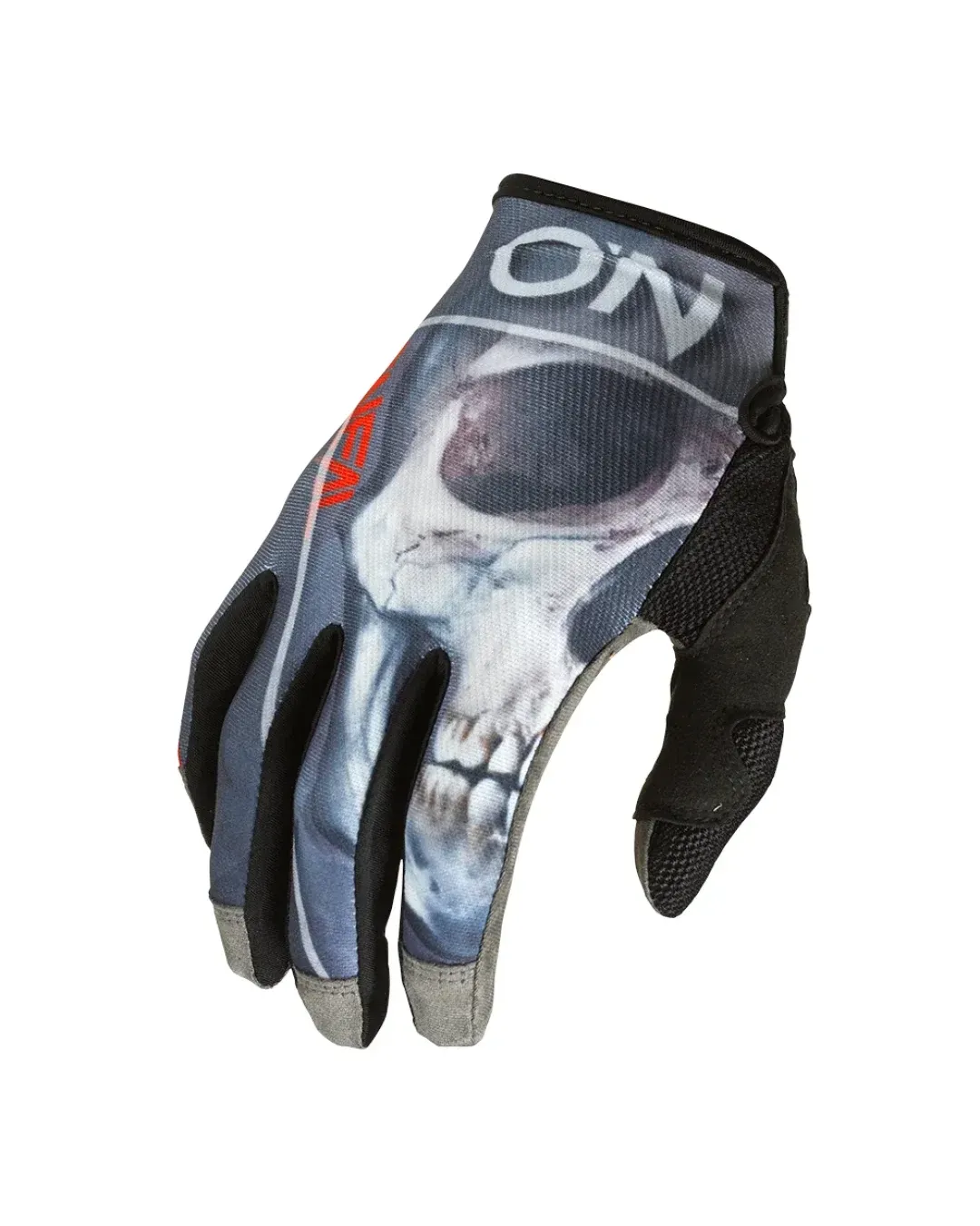 Мотокрос ръкавици O'NEAL MAYHEM BONES V.22 BLACK/RED