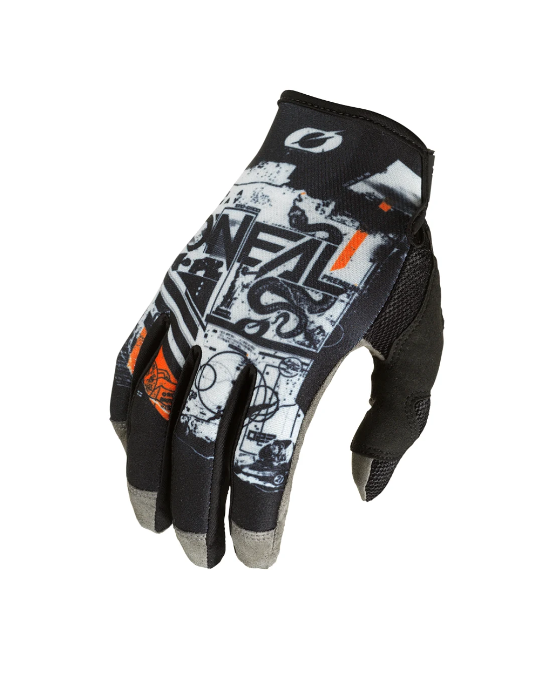 Мотокрос ръкавици O'NEAL MAYHEM SCARZ V.22 BLACK/GRAY/ORANGE