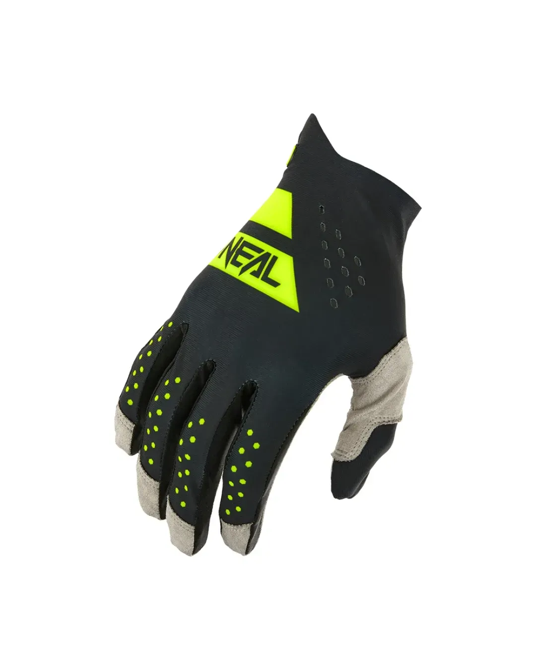 Мотокрос ръкавици O'NEAL PIN IT SLIP ON BLACK/NEON YELLOW V.26