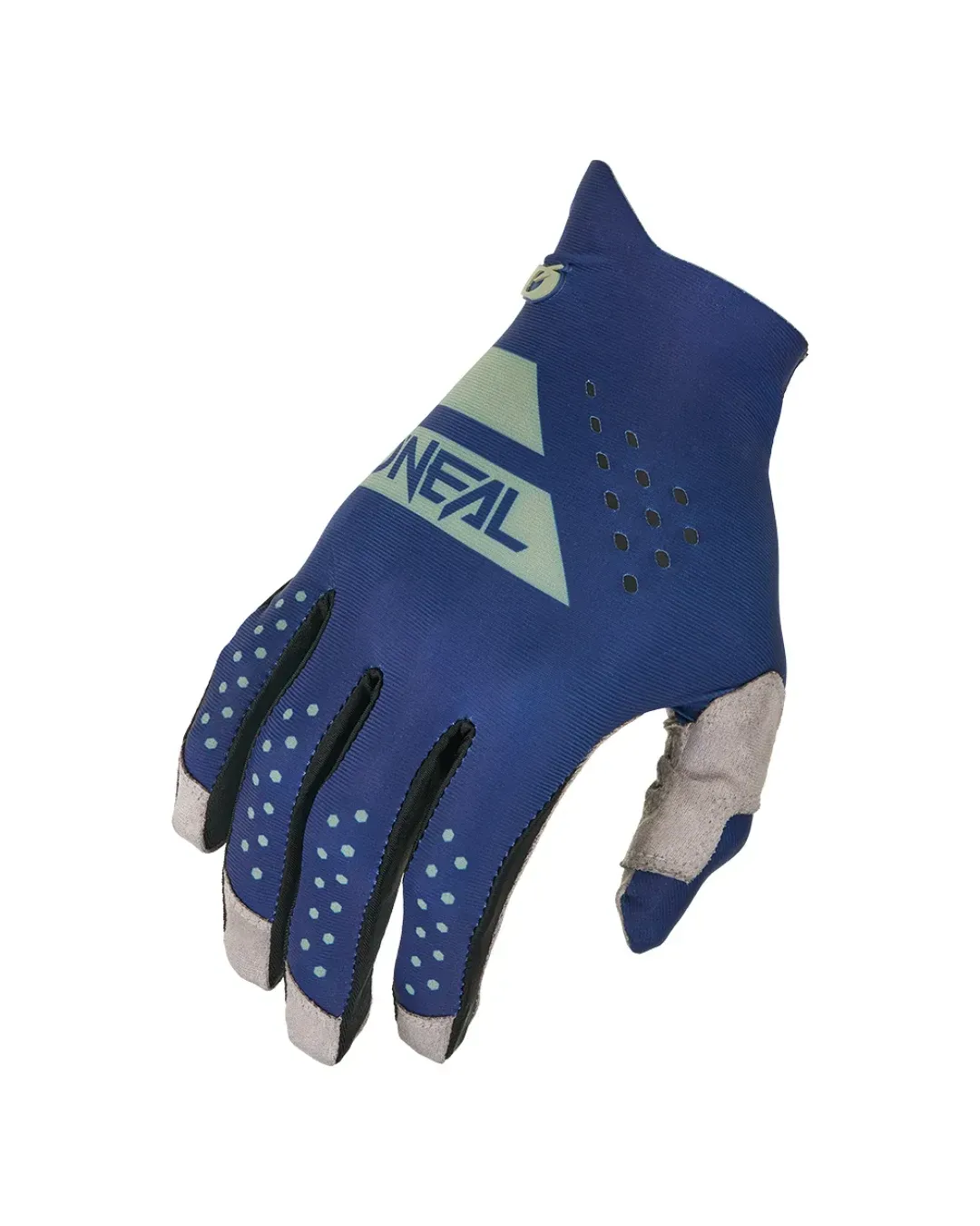 Мотокрос ръкавици O'NEAL PIN IT SLIP ON BLUE/GREEN V.26