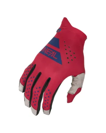 Мотокрос ръкавици O'NEAL PIN IT SLIP ON RED/BLUE V.26