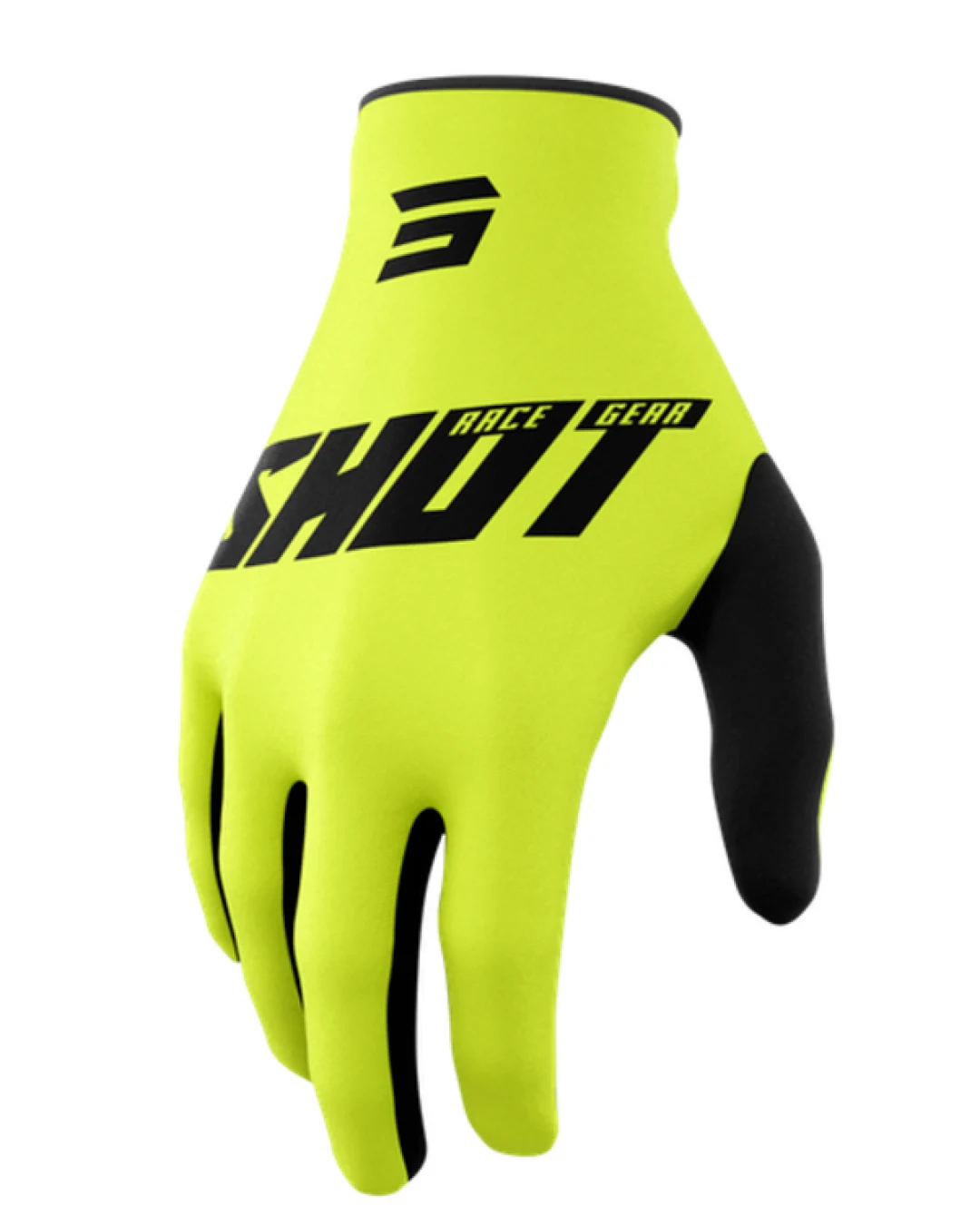 Мотокрос ръкавици SHOT Burst Neon Yellow