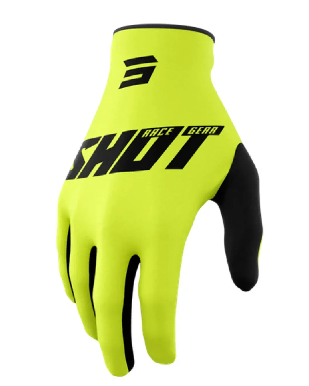 Мотокрос ръкавици SHOT Burst Neon Yellow