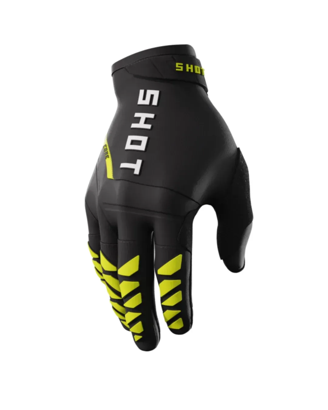 Мотокрос ръкавици SHOT Core Neon Yellow