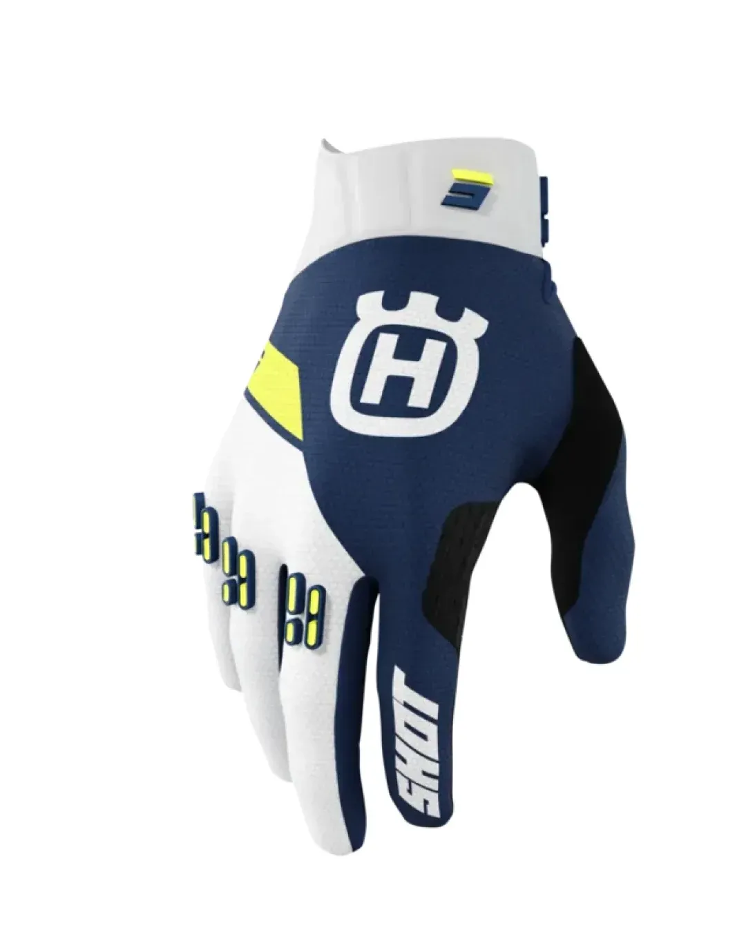 Мотокрос ръкавици SHOT Lite Husqvarna LTD 2023 Blue