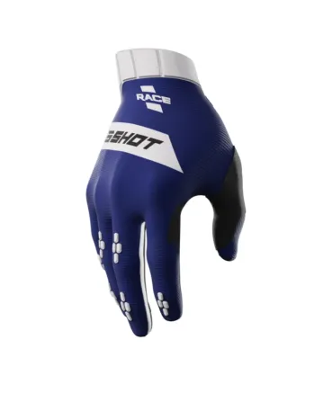 Мотокрос ръкавици SHOT Race Blue