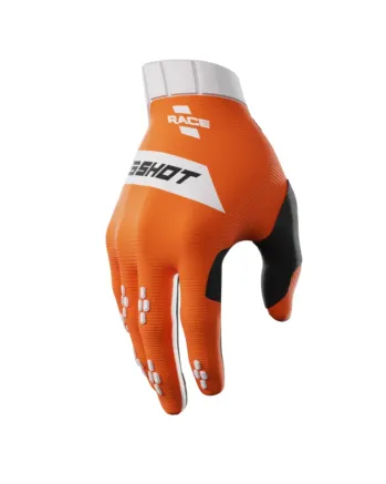 Мотокрос ръкавици SHOT Race Orange