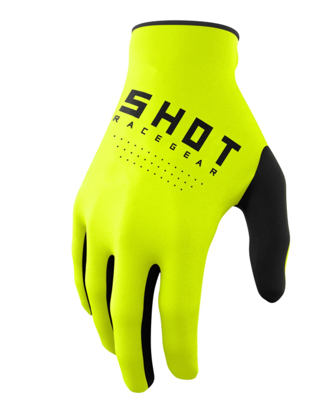 Мотокрос ръкавици SHOT Raw Neon Yellow