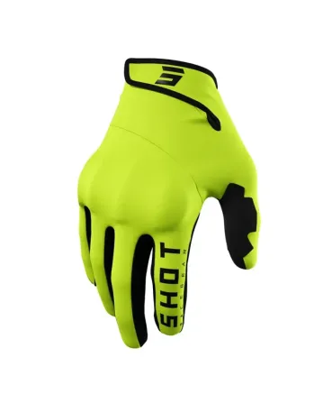 Мотокрос ръкавици SHOT Trainer Ce 2.0 Neon Yellow