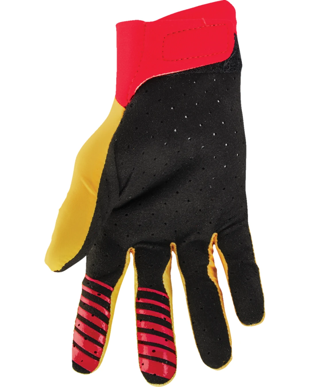 Мотокрос ръкавици THOR AGILE ANALOG YELLOW/RED
