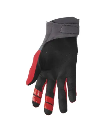 Мотокрос ръкавици THOR AGILE RIVAL RED/CHARCOAL