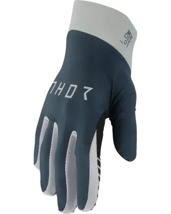 Мотокрос ръкавици THOR AGILE SOLID MIDNIGHT/GRAY