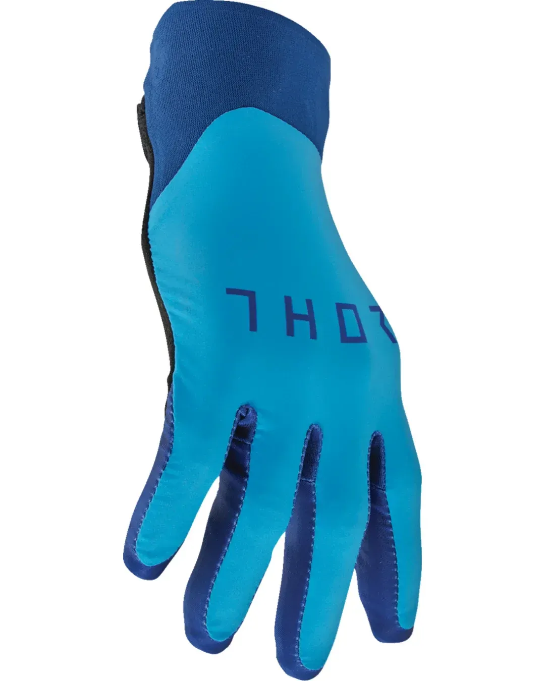 Мотокрос ръкавици THOR AGILE SOLID NAVY/BLUE