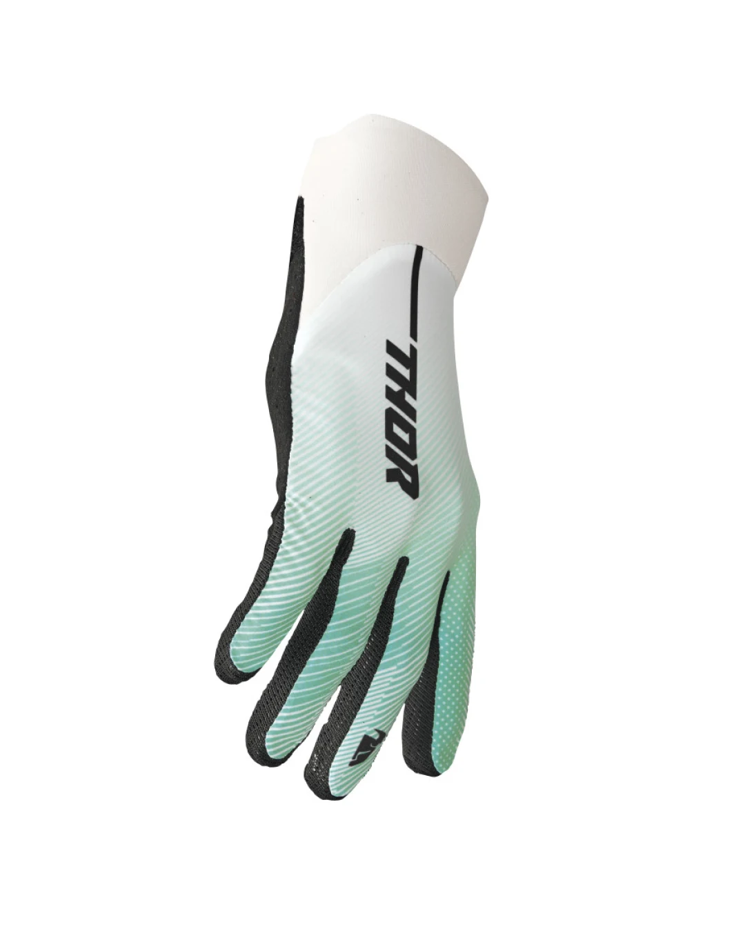 Мотокрос ръкавици THOR AGILE TECH WHITE/TEAL