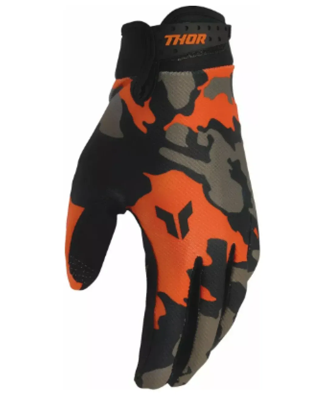 Mотокрос ръкавици THOR LAUNCHMODE HUNTER ORANGE/BLACK