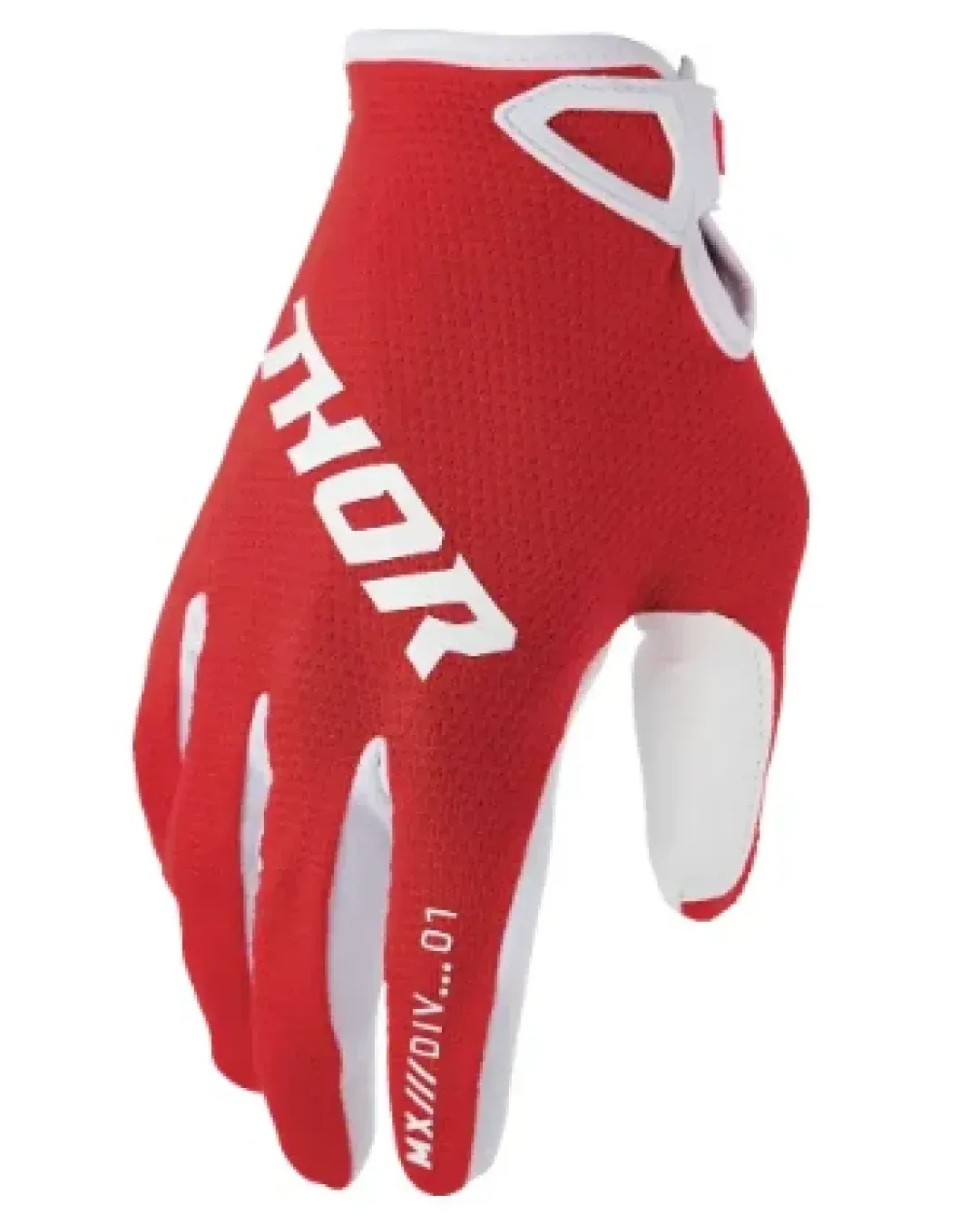 Mотокрос ръкавици THOR RIDEMODE STATIC RED
