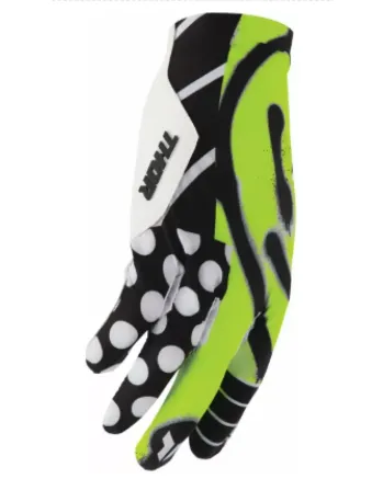 Mотокрос ръкавици THOR SPORTMODE ANARCHY BLACK/WHITE