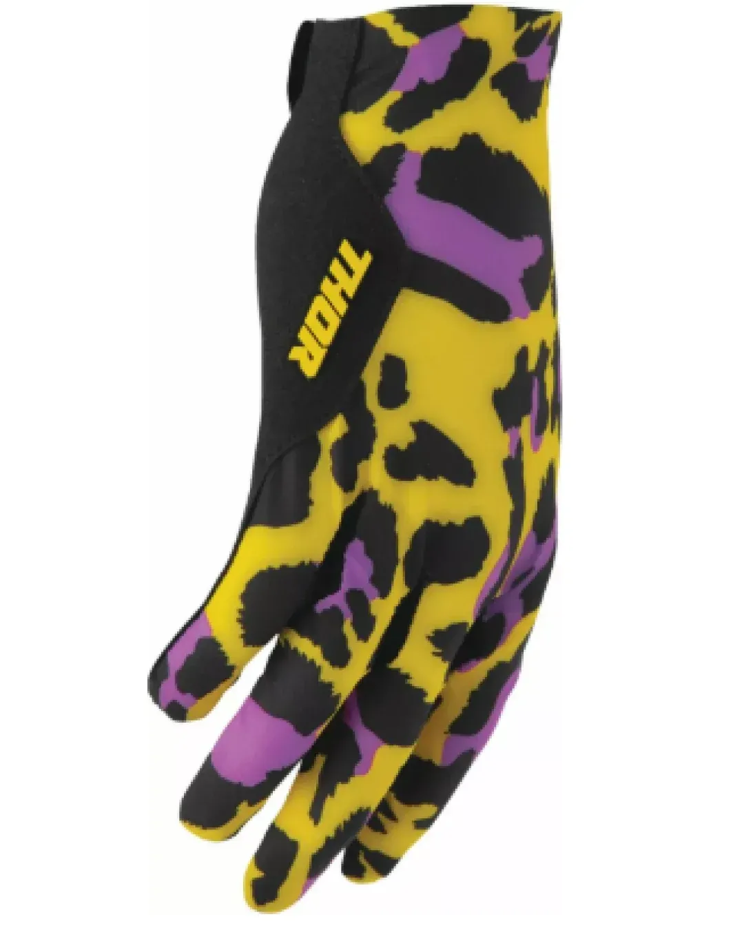 Mотокрос ръкавици THOR SPORTMODE CHEETAH YELLOW/PURPLE