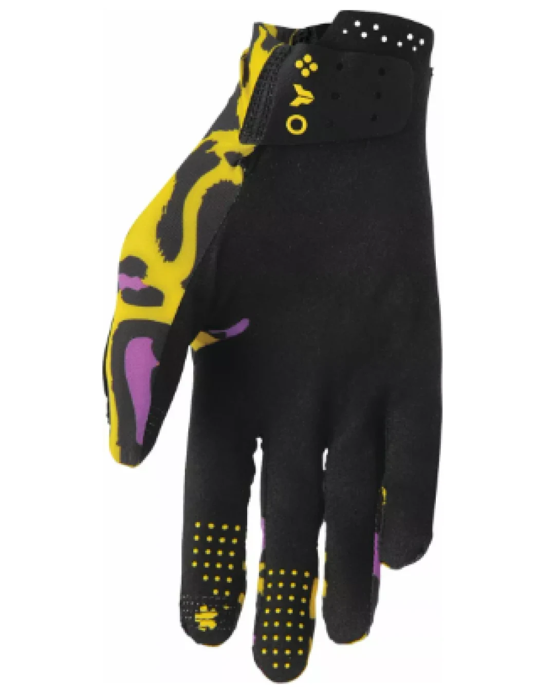Mотокрос ръкавици THOR SPORTMODE CHEETAH YELLOW/PURPLE