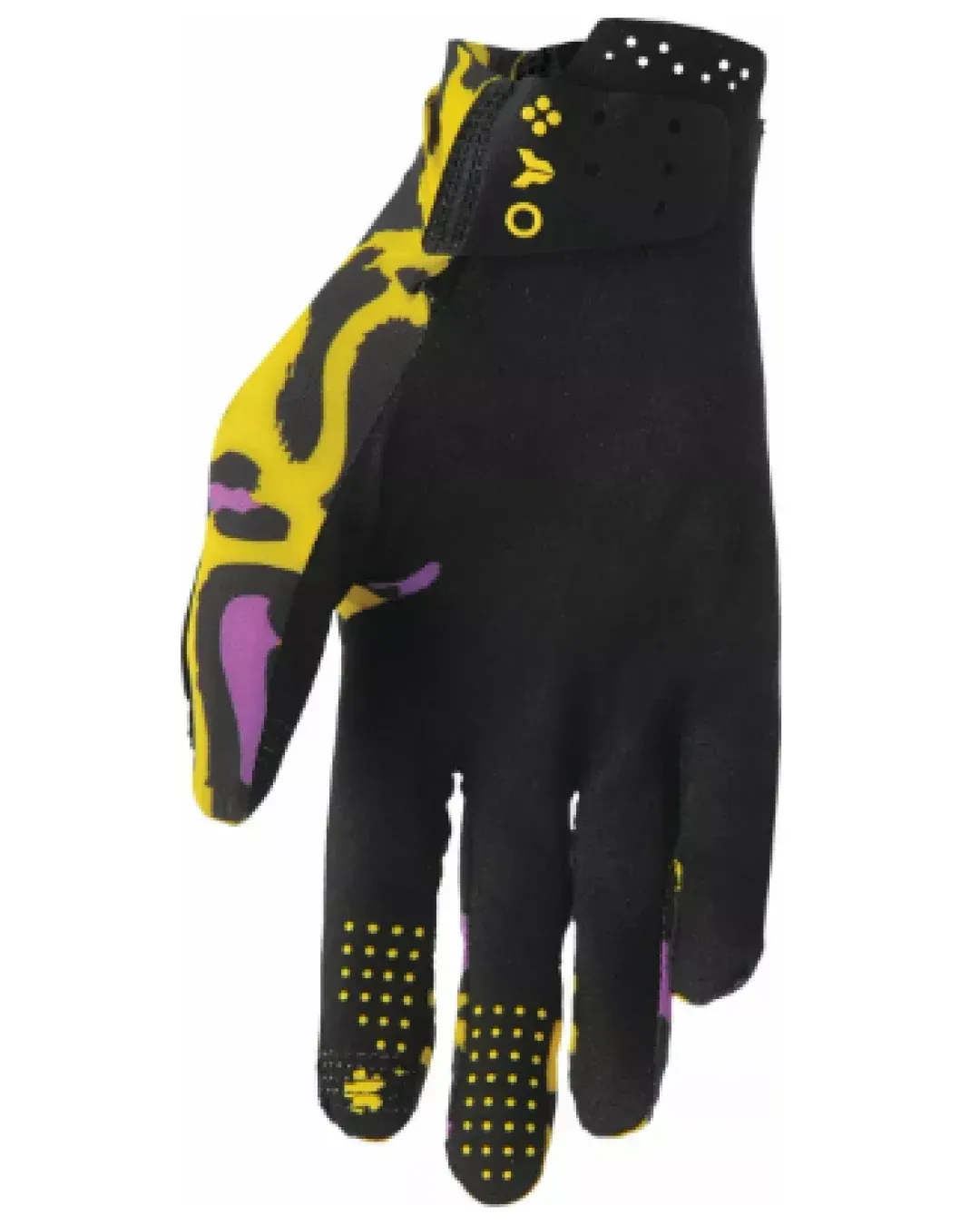 Mотокрос ръкавици THOR SPORTMODE CHEETAH YELLOW/PURPLE