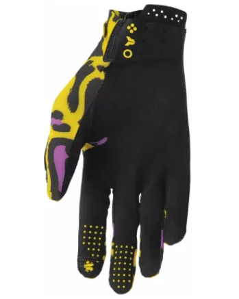 Mотокрос ръкавици THOR SPORTMODE CHEETAH YELLOW/PURPLE