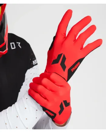 Мотокрос ръкавици THOR SPORTMODE ICONIC RED