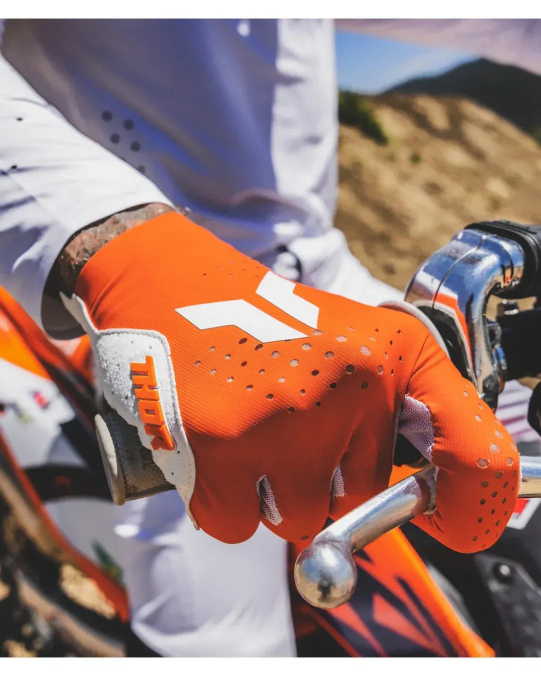 Мотокрос ръкавици THOR SPORTMODE VENTED ORANGE