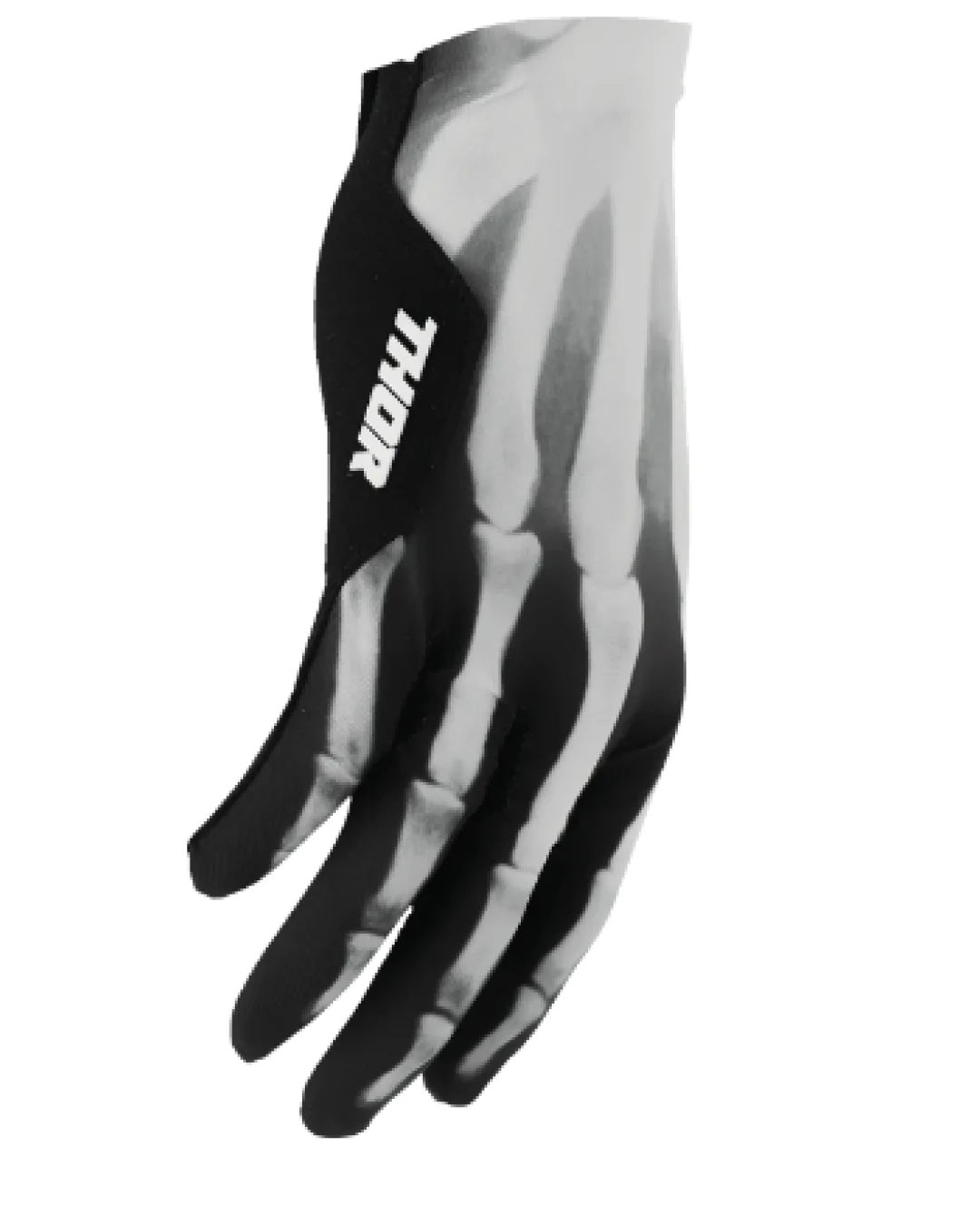 Мотокрос ръкавици THOR SPORTMODE X-RAY BLACK/WHITE