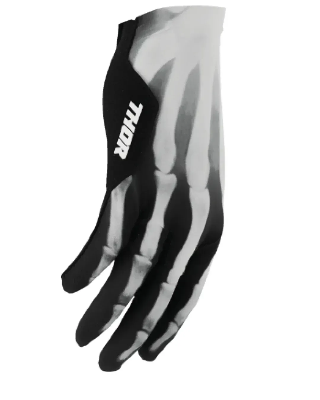 Мотокрос ръкавици THOR SPORTMODE X-RAY BLACK/WHITE