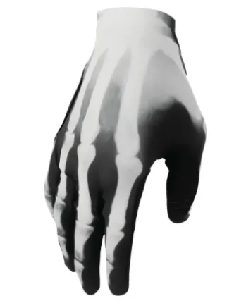 Мотокрос ръкавици THOR SPORTMODE X-RAY BLACK/WHITE