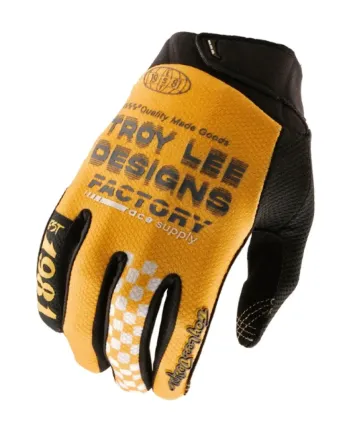 Мотокрос ръкавици TROY LEE DESIGNS GP Pro - Factory Gold