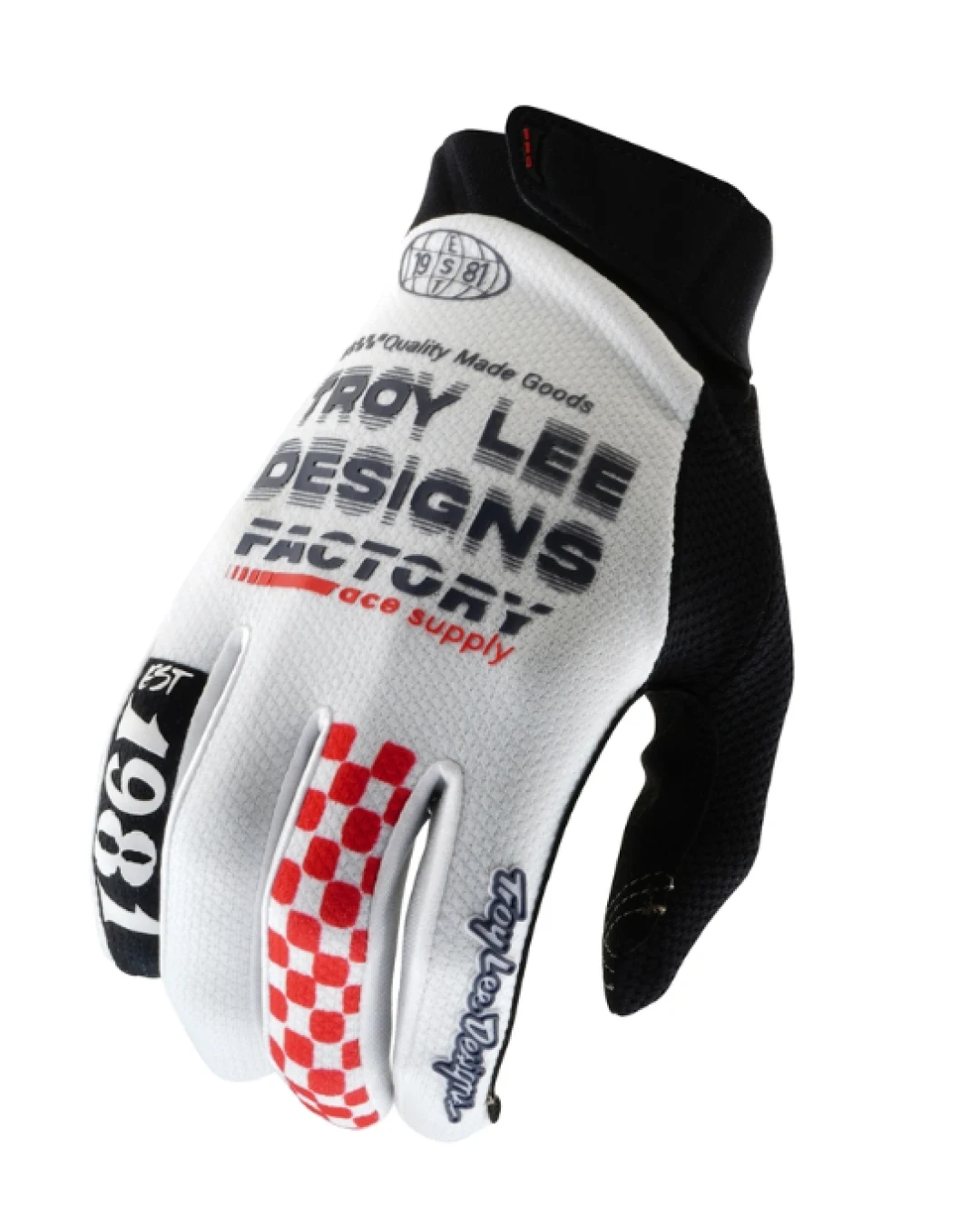 Мотокрос ръкавици TROY LEE DESIGNS GP Pro - Factory White