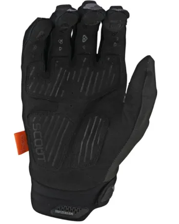 Мотокрос ръкавици TROY LEE DESIGNS Scout Gambit - Camo Grey/Black