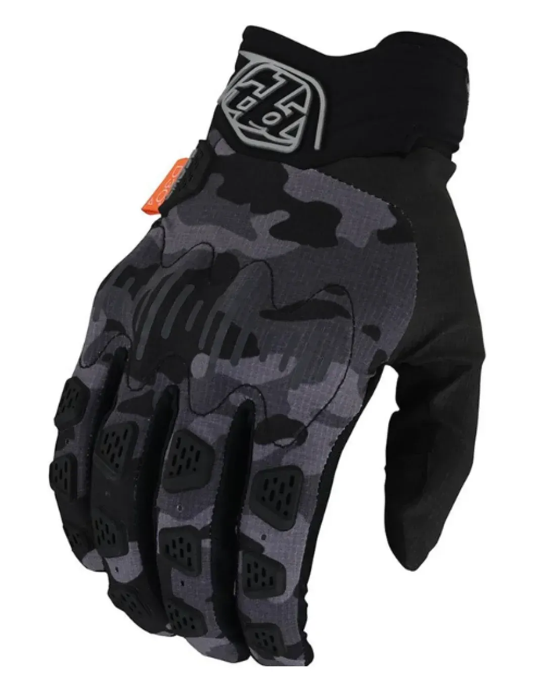 Мотокрос ръкавици TROY LEE DESIGNS Scout Gambit - Camo Grey/Black