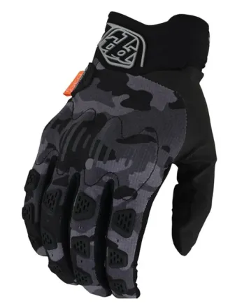Мотокрос ръкавици TROY LEE DESIGNS Scout Gambit - Camo Grey/Black