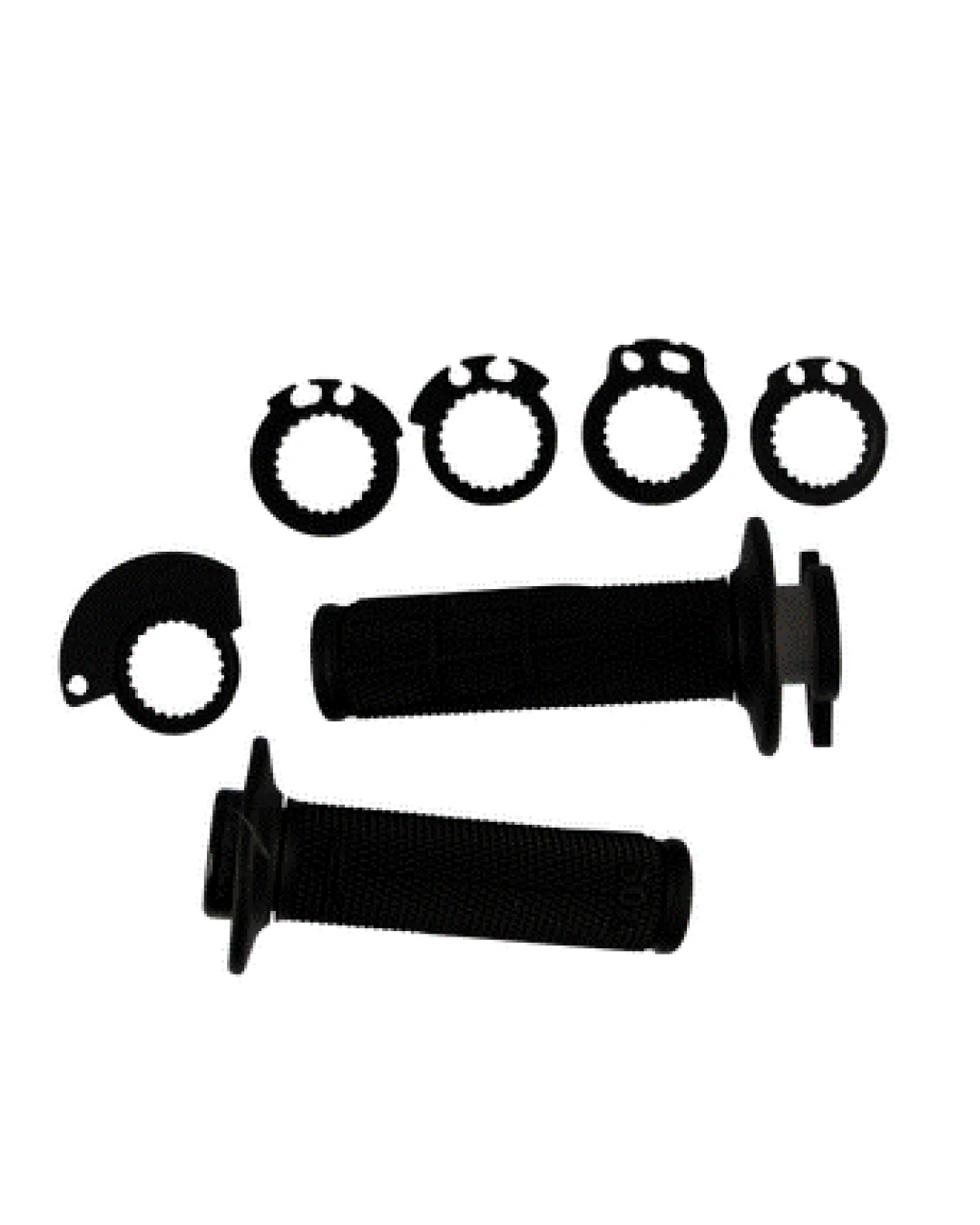 Мотокрос ръкохватки PROGRIP 708 Lock-On Locking BLACK
