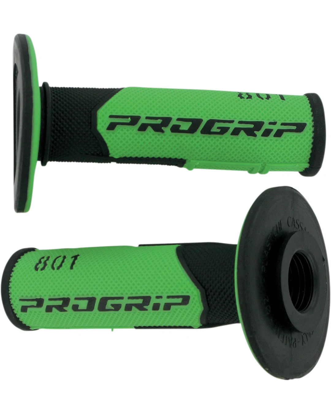 Мотокрос ръкохватки PROGRIP 801 Hybrid Duo-Density BLACK/GREEN