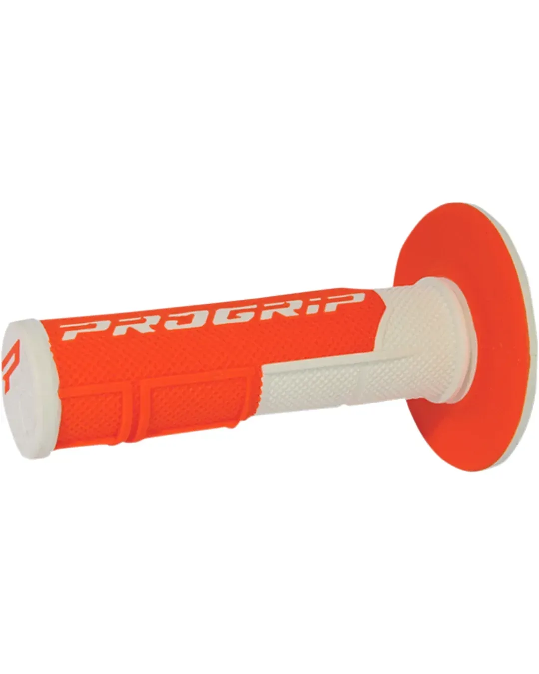 Мотокрос ръкохватки PROGRIP Double Density WHITE / FLUO ORANGE