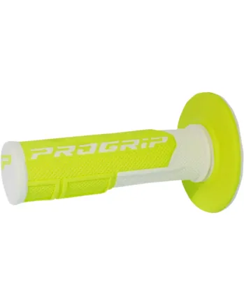 Мотокрос ръкохватки PROGRIP Double Density WHITE/FLUO YELLOW