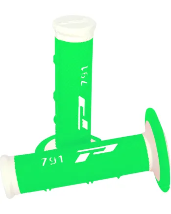 Мотокрос ръкохватки PROGRIP Triple Density 791 WHITE/GREEN