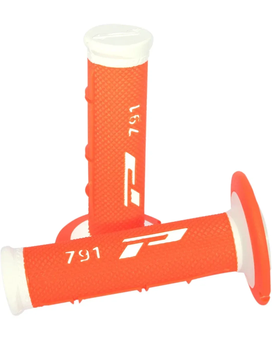 Мотокрос ръкохватки PROGRIP Triple Density 791 WHITE/ORANGE