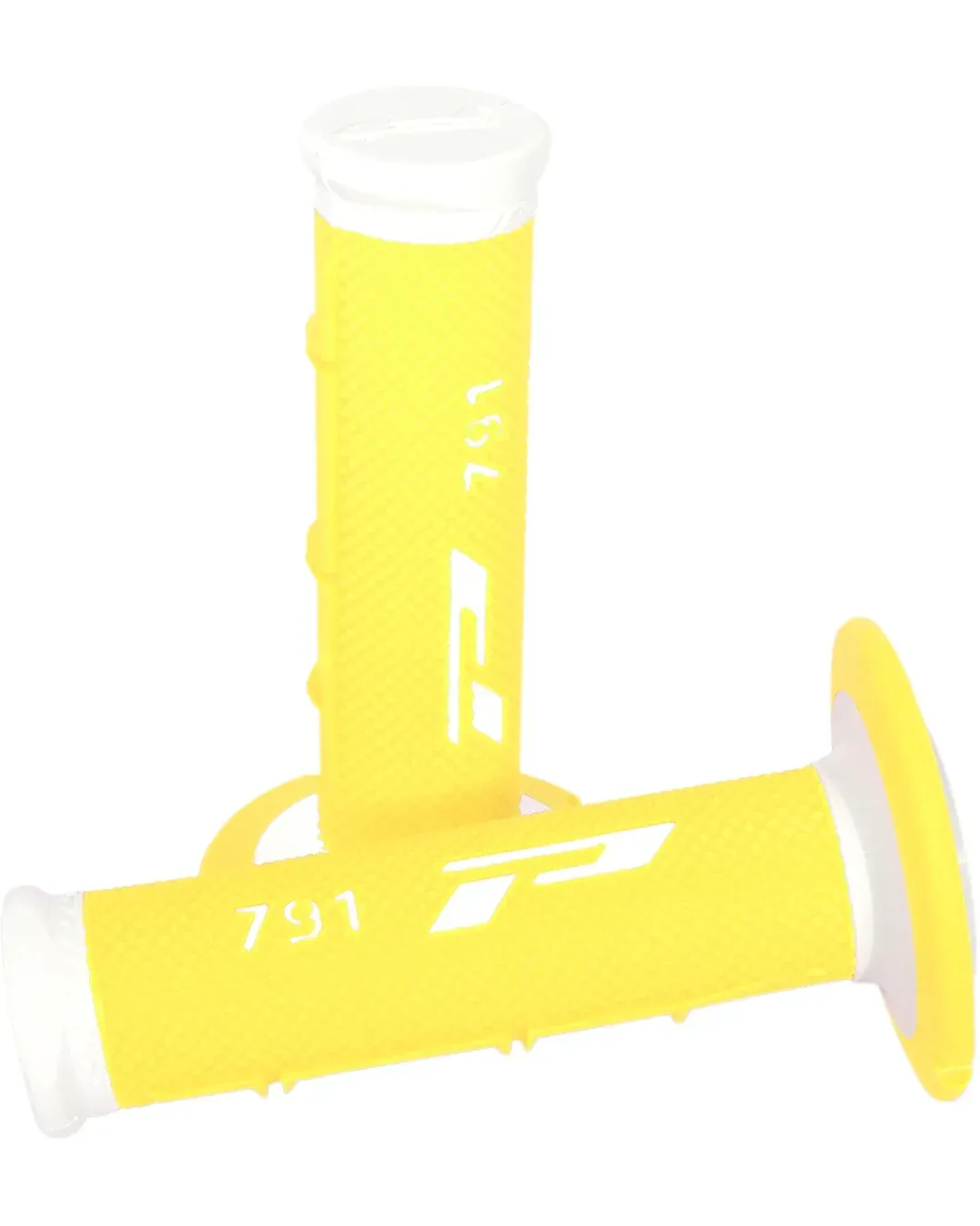 Мотокрос ръкохватки PROGRIP Triple Density 791 WHITE/YELLOW
