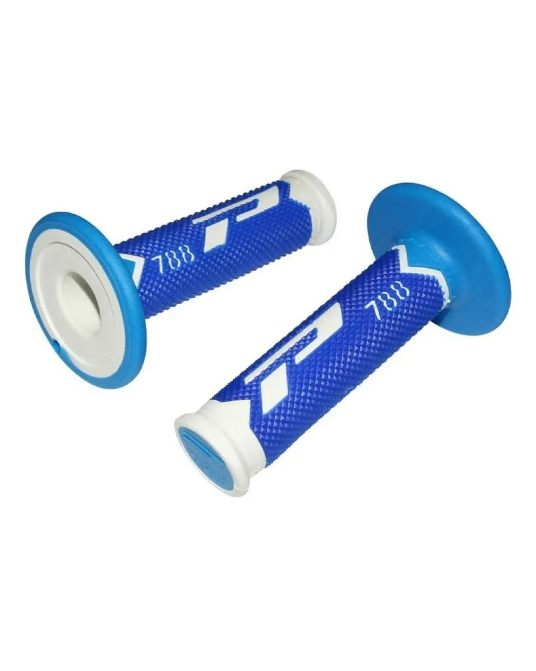 Мотокрос ръкохватки PROGRIP TRIPPLE Density 788 WHITE/BLUE/LGHT BLUE