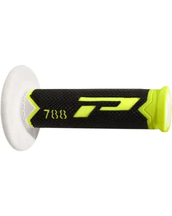 Мотокрос ръкохватки PROGRIP TRIPPLE Density 788 YELLOW/BLACK/WHITE